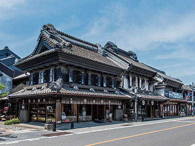写真：川越蔵造りの町並み