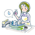イラスト：ため洗い