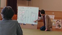 写真：山伝自治会ペット防災講習会の様子