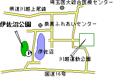 地図：交通案内図