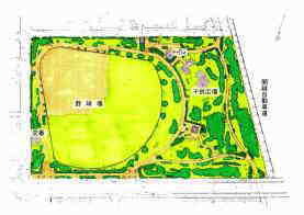 イラスト：公園案内図