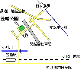 地図：交通案内図
