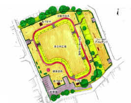 イラスト：公園内配置図