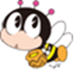 イラスト：生涯学習マスコット　マナビィ