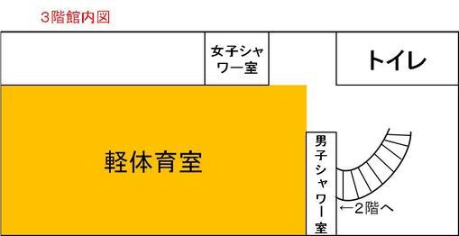 イラスト：3階館内図