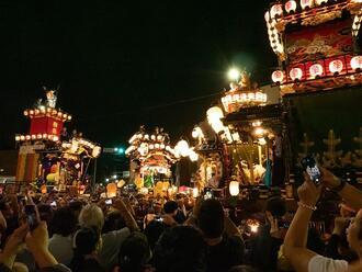 写真:川越氷川祭の山車行事2