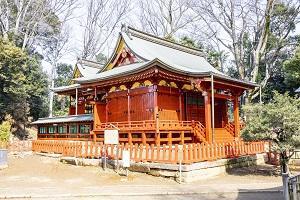 写真:三芳野神社社殿 外観