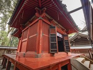 写真：八坂神社社殿　外観