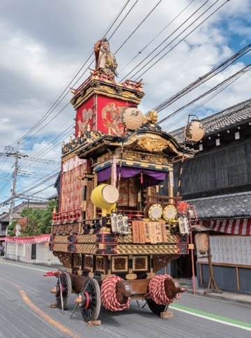 写真:川越氷川祭 秀郷の山車