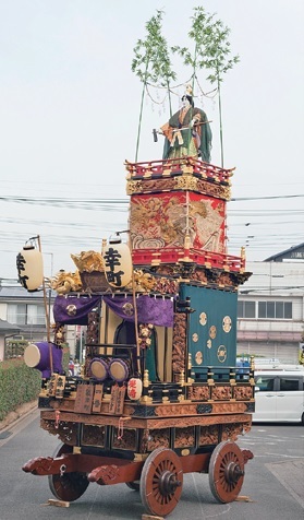 写真:川越氷川祭 小狐丸の山車