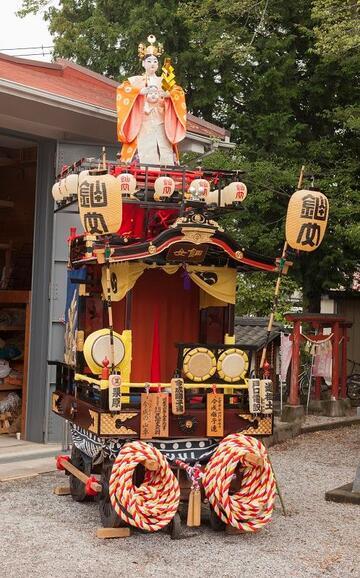 写真:川越氷川祭 今成の山車