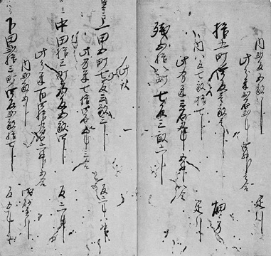 写真：上寺山成田家文書2