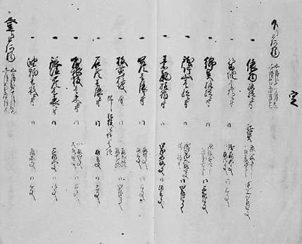 写真：下新河岸斎藤家文書