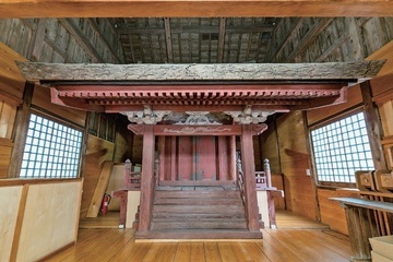 写真：山田八幡神社本殿　外観
