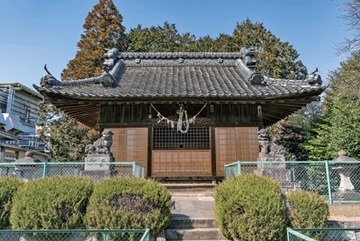 写真：南大塚菅原神社拝殿　外観