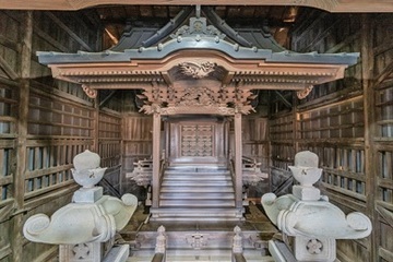 写真：南大塚菅原神社本殿　外観