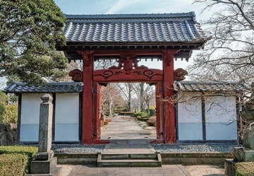 写真：蓮光寺総門　外観