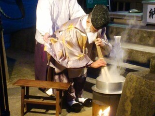 写真：筒粥神事1