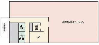 イラスト：2階平面図
