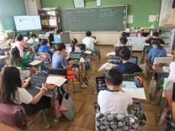 写真:ICTを活用した学び