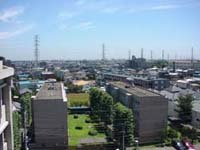 写真：6階から東方向眺望