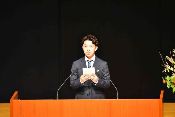 写真：誓いの言葉1部