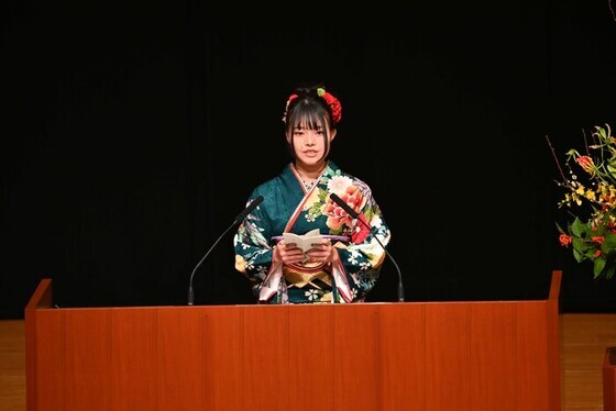 写真：誓いの言葉2部