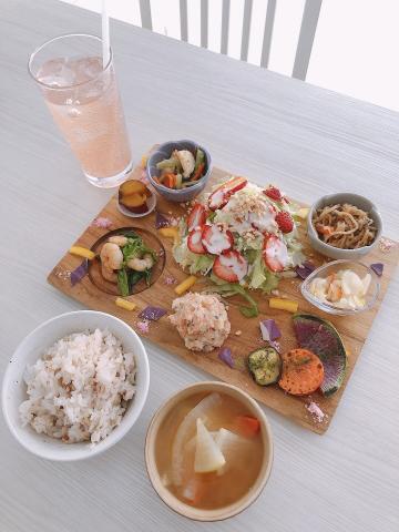 お野菜プレートの写真