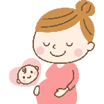 妊婦さんのイラスト