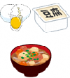 たんぱく質をプラスする食材のイラスト