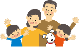 家族のイラスト