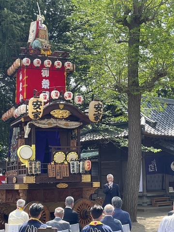 お披露目会の様子