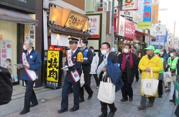写真：パトロールの様子