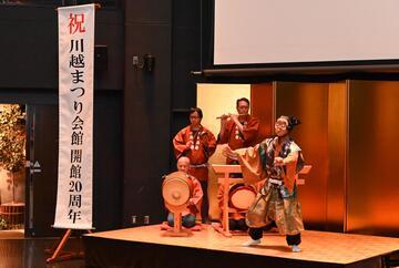 写真：お囃子の様子
