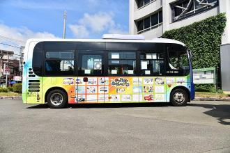 写真：川越シャトルラッピング車両