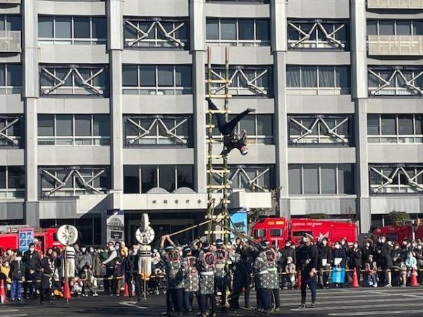 写真：消防出初め式の様子2