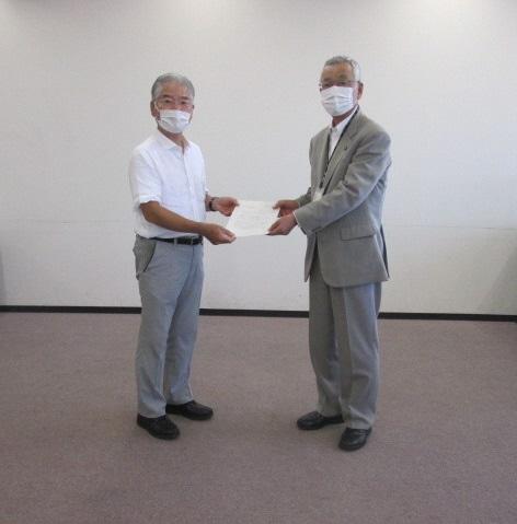 写真：川越市廃棄物減量等推進審議会に対する諮問