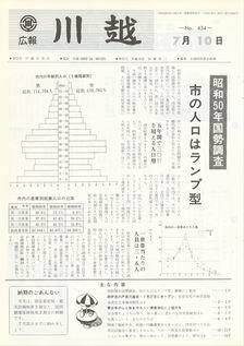 写真：広報川越434号の表紙