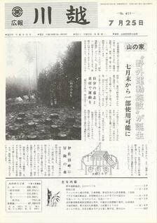 写真：広報川越411号の表紙