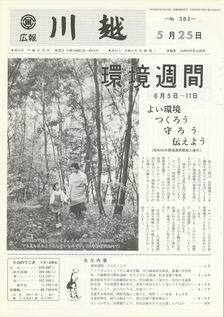 写真：広報川越383号の表紙