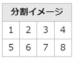 イラスト：分割イメージ