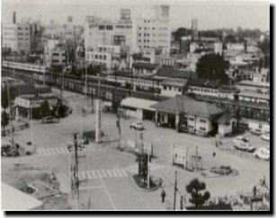 写真:川越駅周辺(昭和50年)