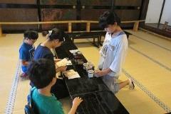 写真：博物館ジュニアボランティア