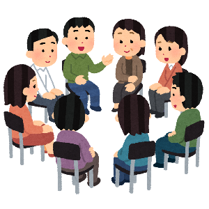 イラスト：地域会議のイメージ