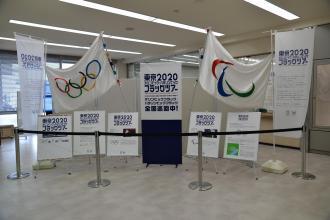 写真：フラッグ展示の様子2