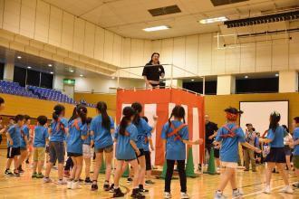 写真：ステージ企画の様子