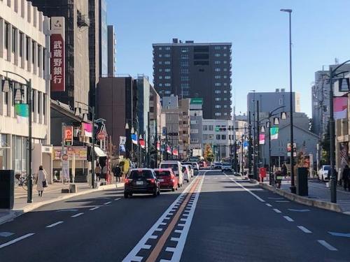 写真：中央通りの風景