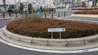 川越駅西口駅前広場の写真