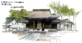 イラスト：氷川神社