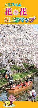 写真：小江戸川越花花お散歩マップ　表紙